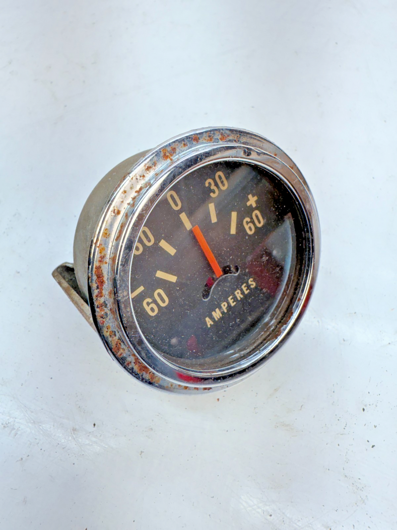 Vintage Original Stewart Warner 60 Amperes Gauge 425043 B45-23