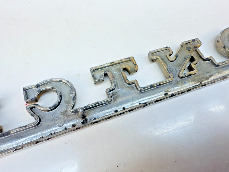 OEM 1966 Mercury Montclair Quarter Panel Script Name Plate Left or Right B32-333