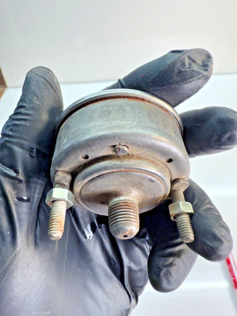 VINTAGE OEM STEWART WARNER AIR PRESSURE GAUGE 0 - 200 LB PSI 817626 B8-9