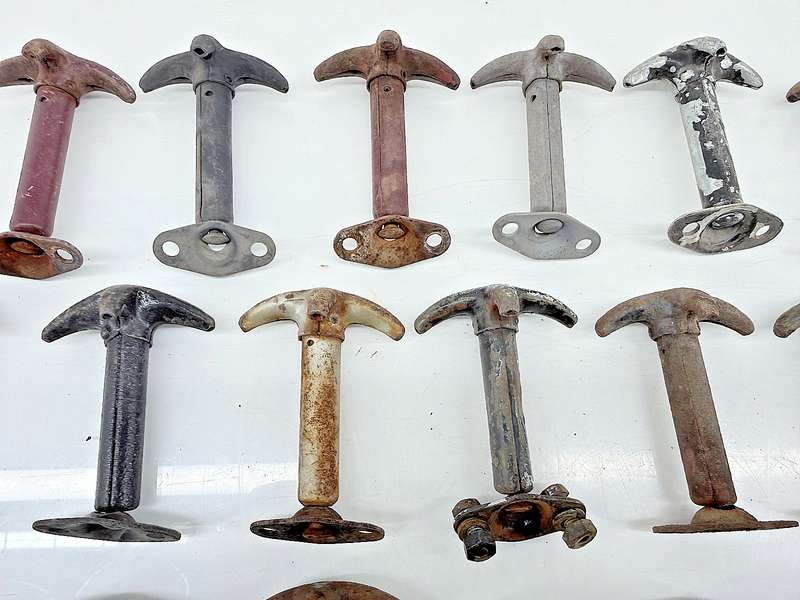 (1) Original 1939 - 1945 Jeep Willys M38 Hood Latch Hooks GPW MB C47-27