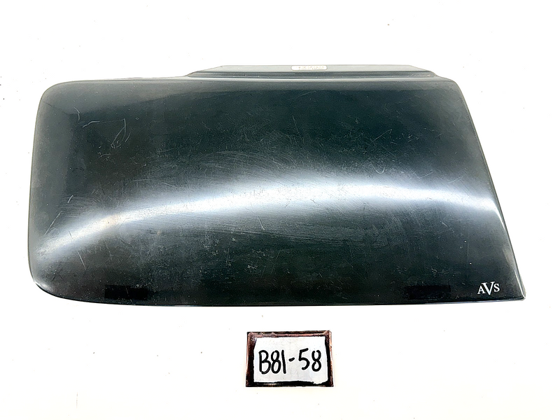 USED 1985 - 1986 Mustang Blackout Smoke Passenger Headlight Cover B81