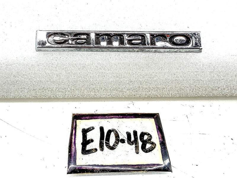 OEM 1967 1968 1969 CHEVY CAMARO HEADER PANEL EMBLEM GM 3909137 E10-48
