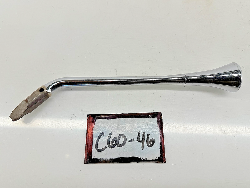 NOS 1969 Lincoln Mark III Chrome Fixed Column Shift Lever C9AZ-7210-G C60-46
