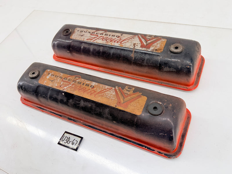 1955 1956 1957 FORD Thunderbird 272 292 312 Y BLOCK ENGINE VALVE COVERS U3B-67