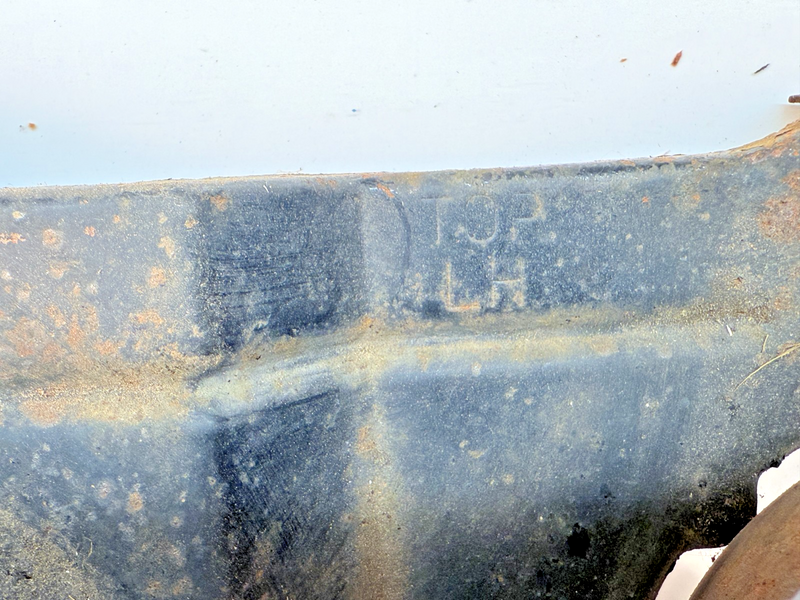 1968 FORD Torino Fairlane LH HEADLIGHT MOUNTING PANEL HEAD LIGHTS B76-39