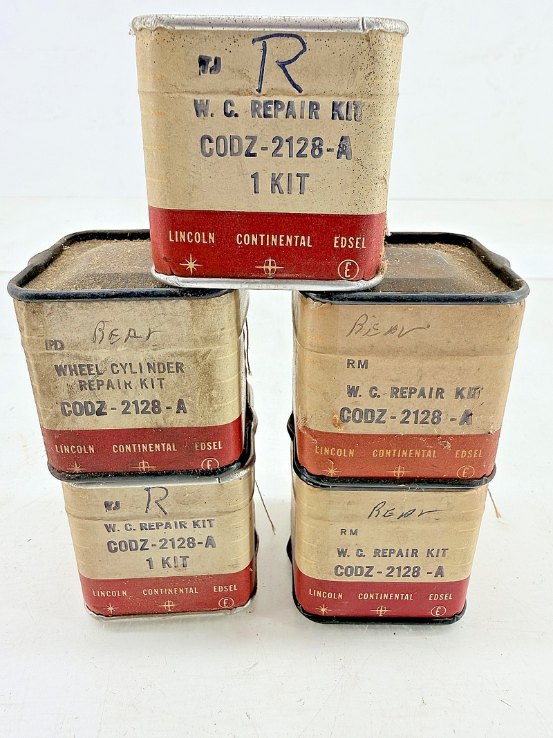 (1) NOS 1964.5 1965 Mustang 1960-64 Falcon REAR BRAKE WHEEL CYLINDER REPAIR KIT