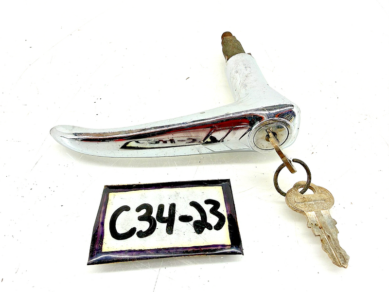 1939 1940 1941 BUICK PONTIAC OLDS REAR TRUNK LID LOCKING HANDLE ROD RAT C34-23