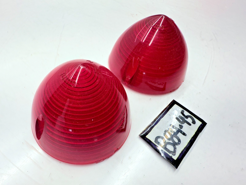 OEM 1956 Chevrolet PAIR TailLight Lens Set GM 5947161 Guide RI-56 BelAir B84-45