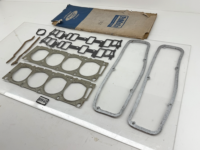 NOS 1958 1959 1960 FORD THUNDERBIRD GALAXIE VALVE Gasket KIT B8AZ-6079-B B54-63