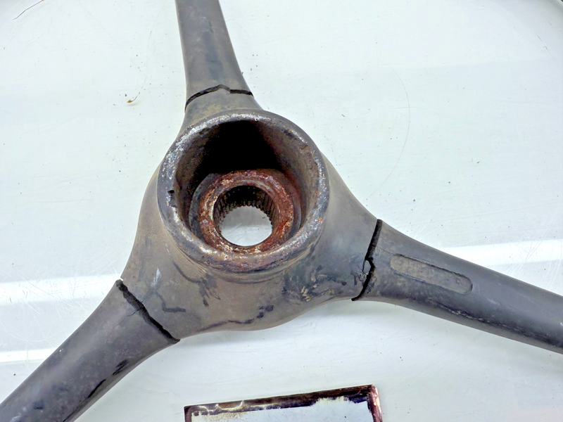 OEM Sheller Jeep Willys CJ 3 Spoke Steering Wheel MILITARY SW-13