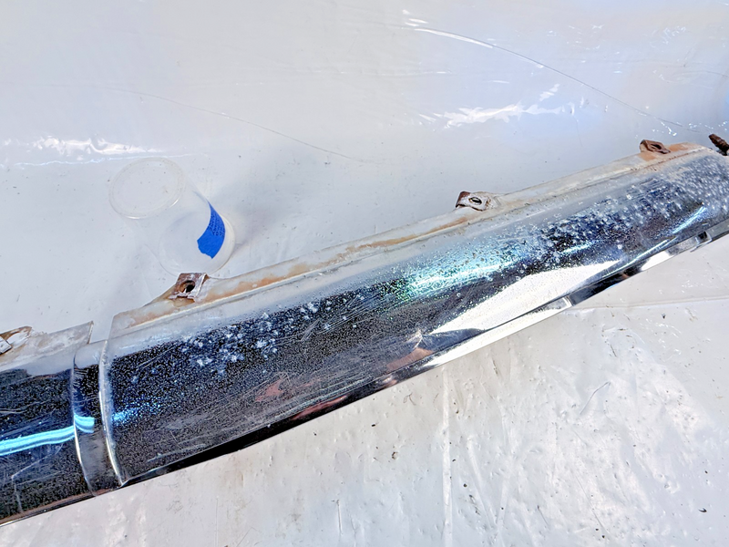 OEM 1955 Packard Chrome Upper Lower Grille Emblem / Lights Clipper U5B-101