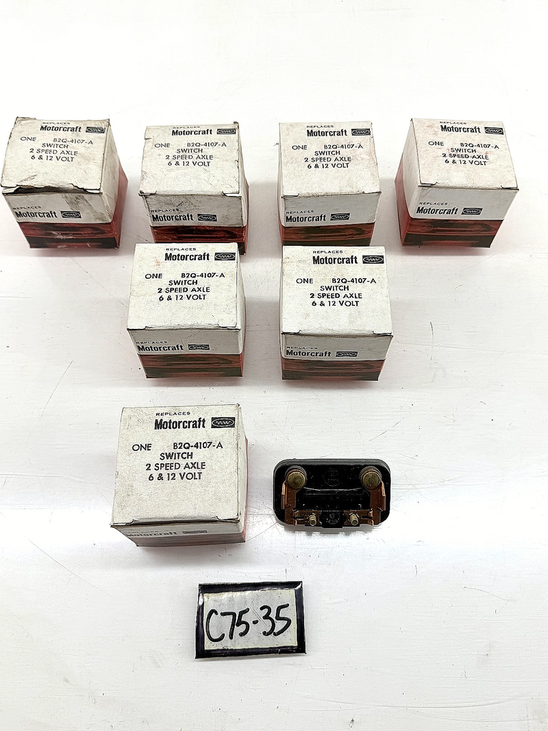 (1) NOS 1952 1953 FORD ELECTRIC SHIFT AUTO SWITCH ASSEMBLY C75-35