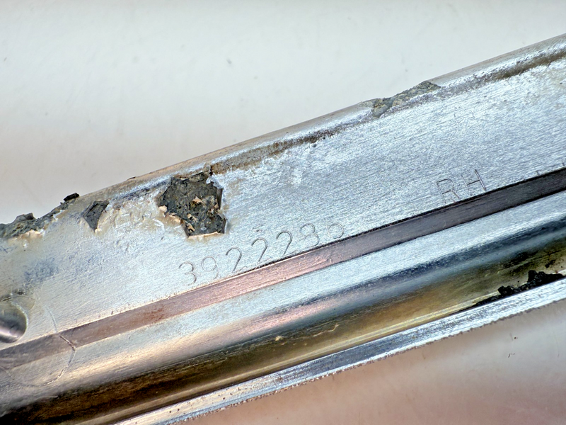 OEM 1968 - 1972 C3 Corvette RH Hood Insert Grill Molding Louver Trim 1969 B84-11