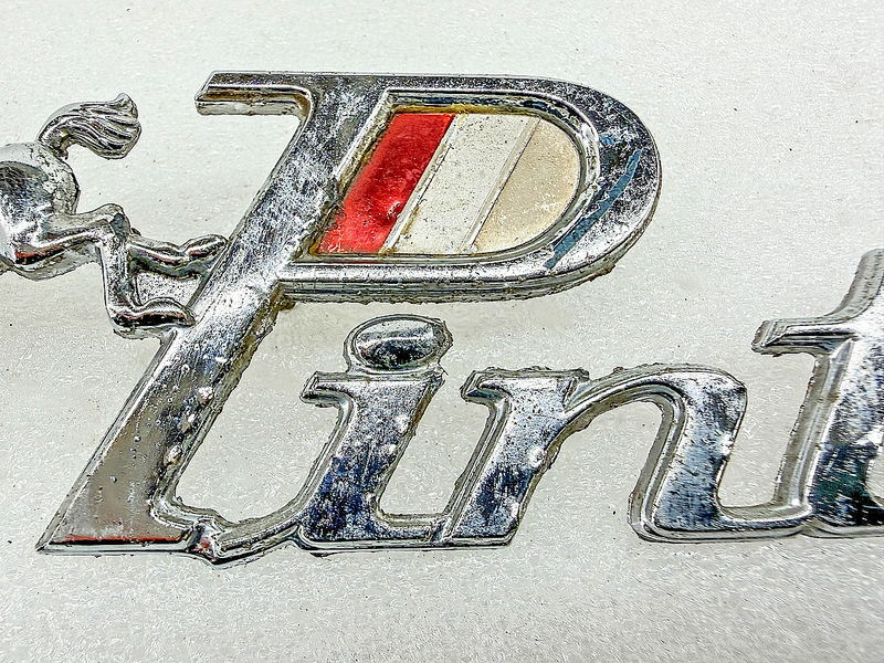 OEM 1971 - 1975 FORD PINTO RUNNING HORSE EMBLEM D12B-16B114-AB E10-47