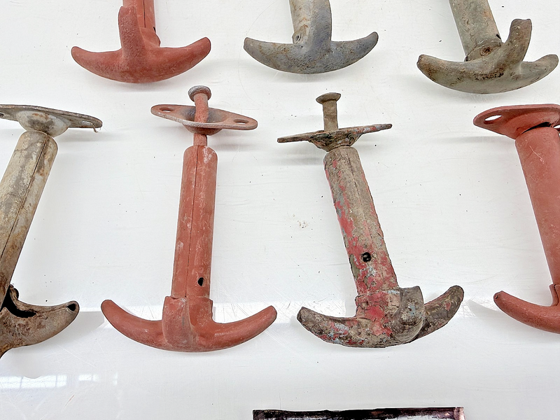 LOT of Original 1939 - 1945 Jeep Willys M38 Hood Latch Hooks GPW MB C47-28