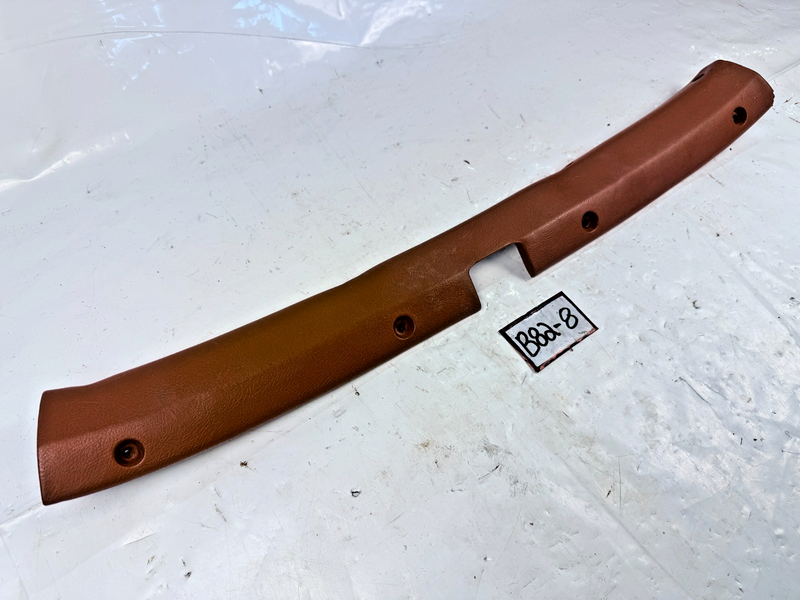 OEM 1969 - 1975 Corvette C3 Header Molding Brown Convertible Trim Panel B82-8