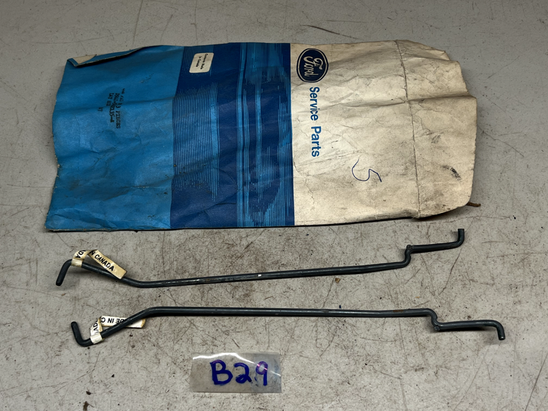 (2) NOS FORD 1979/89 LTD MARQUIS ROD FRONT DOOR LATCH CONTROL CYLINDER B29-68