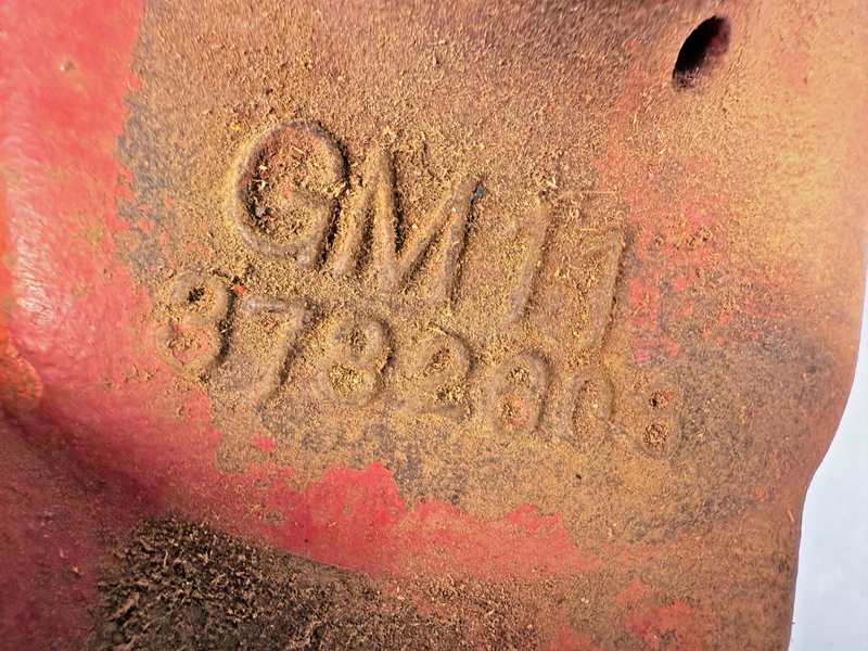 OEM 1963 - 1970 Corvette 327 350 Water Pump w/o Bypass GM 3782608 C314 B18-2