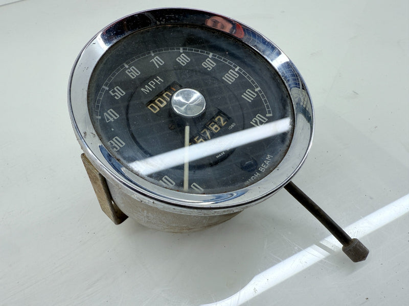 Original MGA Jaeger 120 MPH Speedometer SN 6161/06 1440 Speedo C36-31