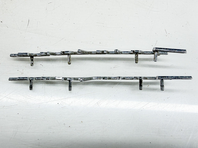 OEM 1956 FORD FAIRLANE HOOD / TRUNK EMBLEM PAIR BN-16604-B BN-7042526-B E10-79