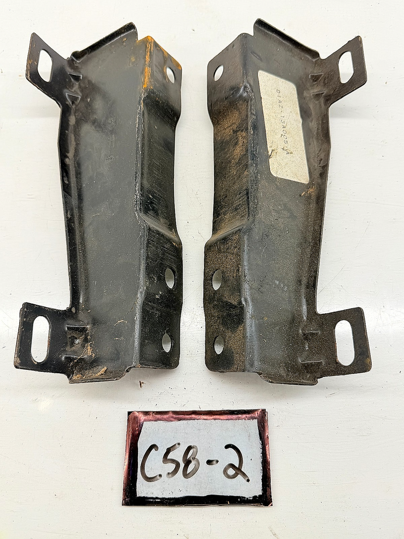 NOS 1971 Ford Galaxie LTD 500 PAIR Headlamp Mounting Bracket D1AZ-13A005-A C58-2