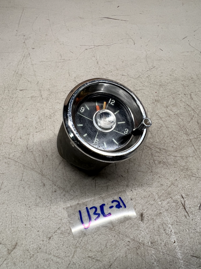 OEM 1962 Chevrolet Impala Bel Air Biscayne Chrome Clock Gauge Cluster 62 B21-2