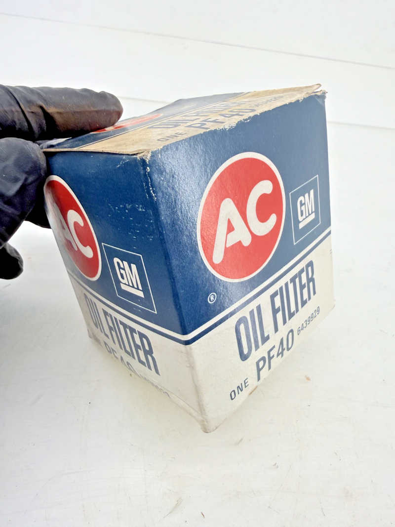 NOS AC Delco PF40 Oil Filter 6439929 Buick Olds Pontiac Chevy Chevette C49-45