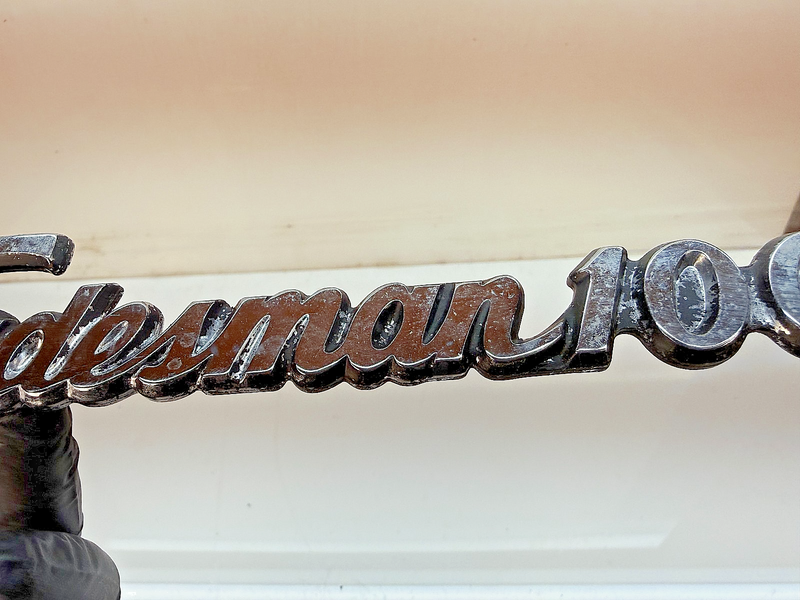 OEM 1970 - 1978 Dodge Tradesman 100 PAIR Van Emblem 2956456 E8-41