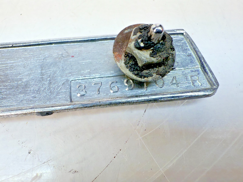 OEM 1960 Chevrolet Impala #4 Right Front Fender Chrome Molding Trim Louver E6-81