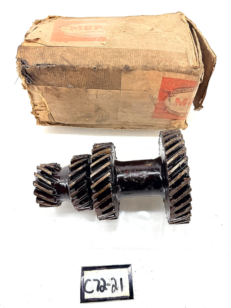 NOS 1957 FORD FAIRLANE GALAXIE EDSEL 3 SPEED TRANSMISSION CLUSTER GEAR C72-21
