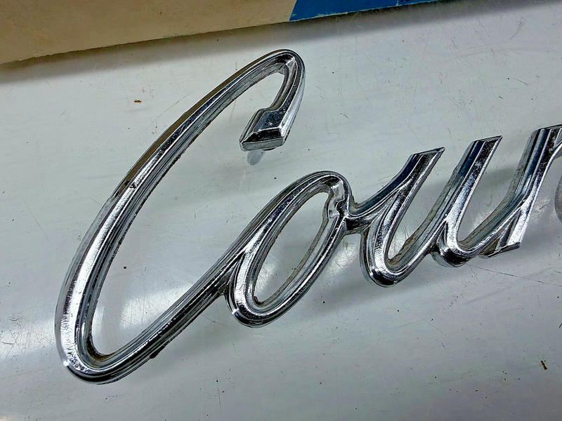 NOS Ford 1969 1970 Galaxie LTD Country Squire Station Wagon Emblem PAIR C56-24