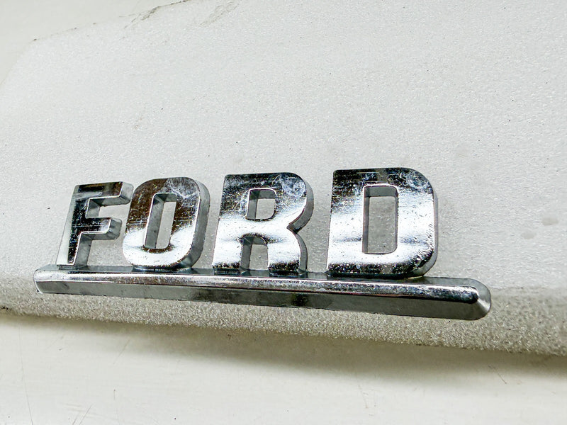 Vintage 1959's FORD F1 F100 TRUCK HOOD LETTER EMBLEM E10-112