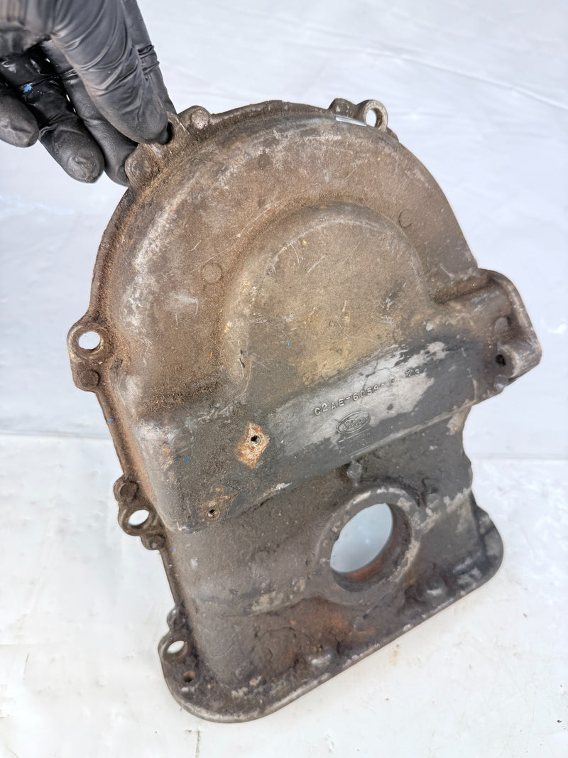 1963 1964 1965 1966 1967 Ford Tbird Mercury 352 390 427 428 TIMING COVER B19-6