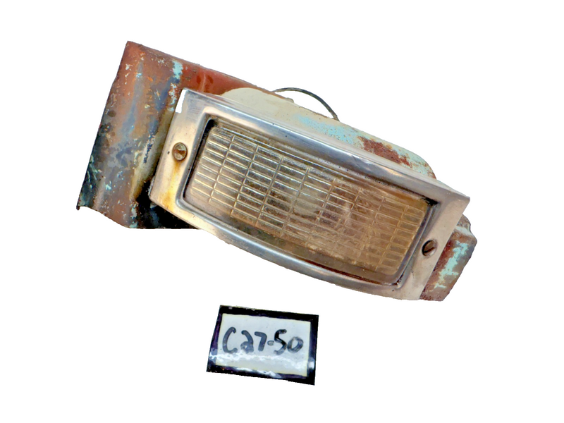 OEM 1948 1949 1950 Ford Pickup Truck F100 Parking Light Bezel Lens Stainless C27