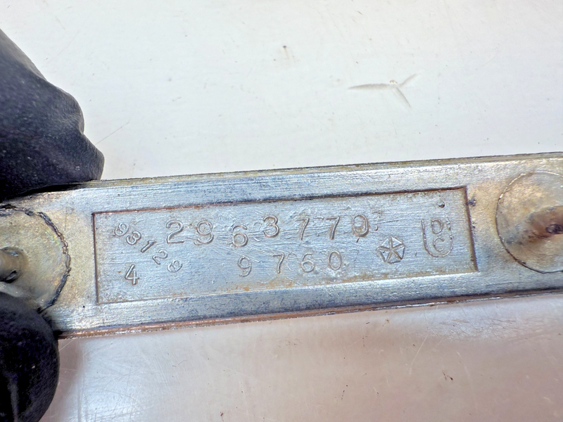 OEM 1970 Plymouth Duster Valiant Fender Emblem Mopar 2963770 E7-22