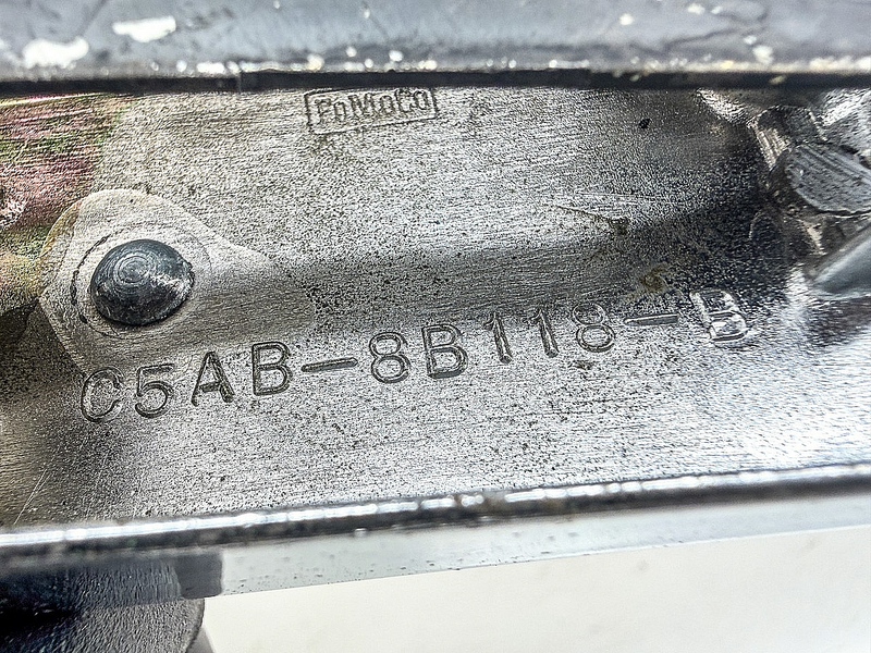 OEM 1965 FORD GALAXIE LTD 500 CROWN PILLAR MEDALLION EMBLEM C5AB-8B118-B E10-35