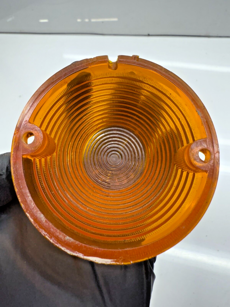 OEM 1955 1956 1957 CHEVY Truck TURN SIGNAL LIGHT LENS 5946407 Amber G Van C22-37