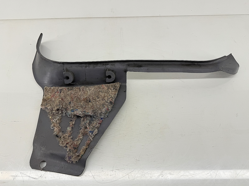 OEM 1987 - 1993 Ford Mustang Passenger Kick Panel Gray E7ZB-6102344-AAW B57-46