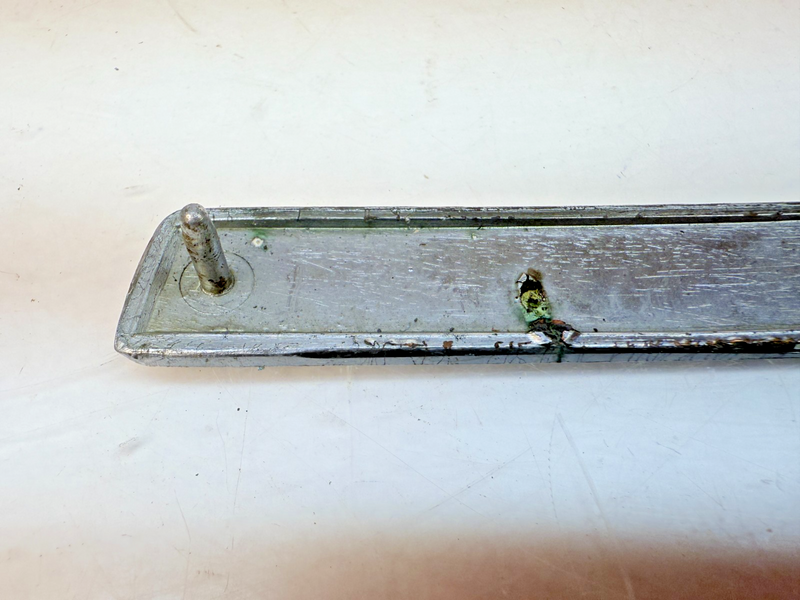 OEM 1960 Chevrolet Impala #1 Left Front Fender Chrome Molding Trim Louver E6-69