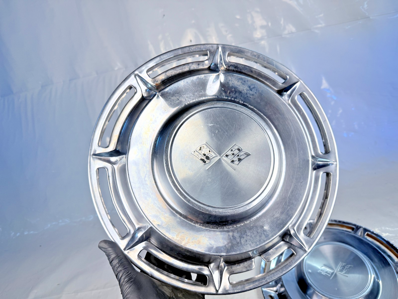 (3) 1959 1960 1961 1962 Chevrolet Corvette Impala Wheel Cover Hubcap 14" U5B-3