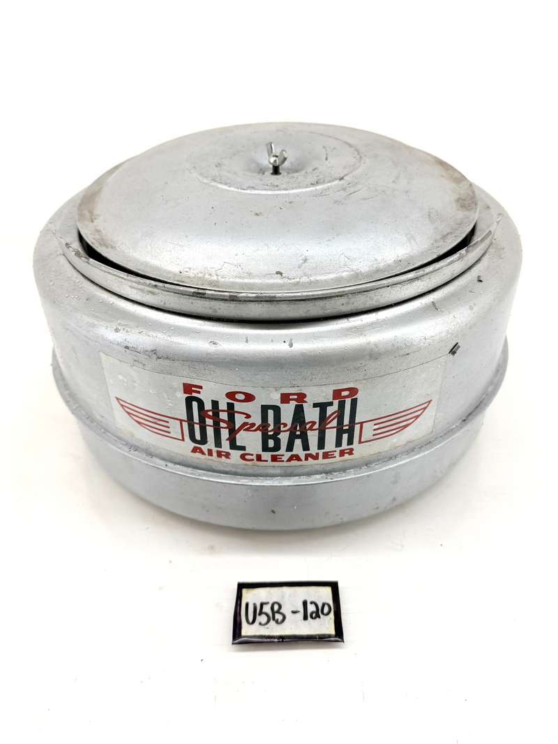 OEM 1955 1956 Ford V8 Y8 Y Block Oil Bath Air Cleaner U5B-120