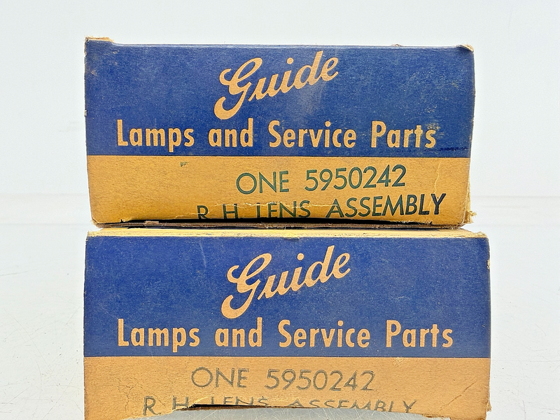 (1) NOS 1959 Chevy El Camino RH Tail Light Lamp Lens RIA-59 5950242 C70-21