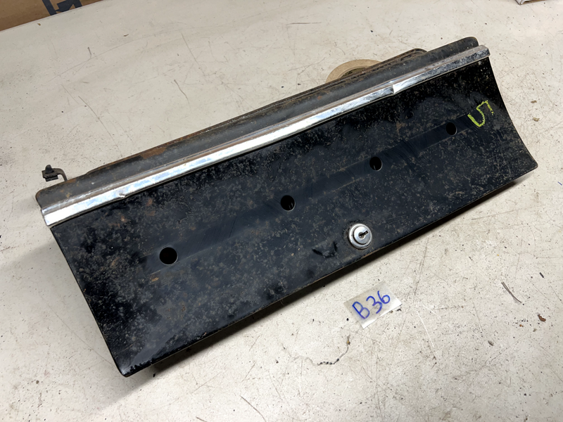 1965 1966 Chevy Impala Glove Box Door Hinge Emblem Belair glovebox 65 66 B36-5