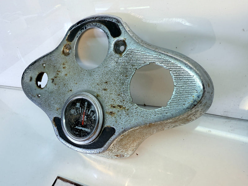 OEM FORD MODEL A DASH INSTRUMENT PANEL GAUGE CLUSTER 1930 1931 RIBBED B59-15