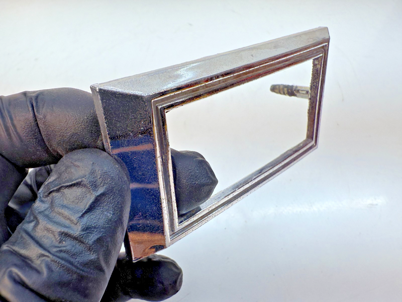 OEM 1968 CAMARO NOVA SS CORVETTE GM CHROME SIDE MARKER LIGHT BEZEL 3927459  E5-8