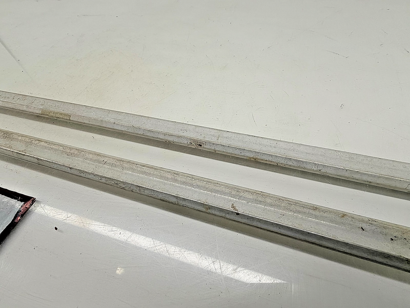 1965 Mercury Comet 202 404 PAIR Front Fender Body Trim Spear Moulding 65 S-120
