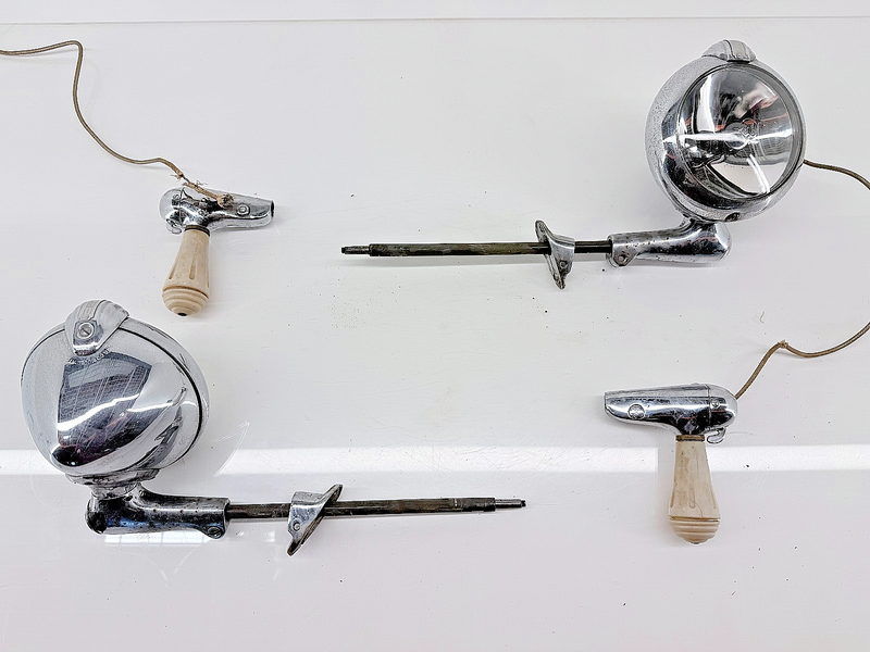 Vintage Unity Model H1 Spotlight Matching Pair Left Right Buick Olds C46-5