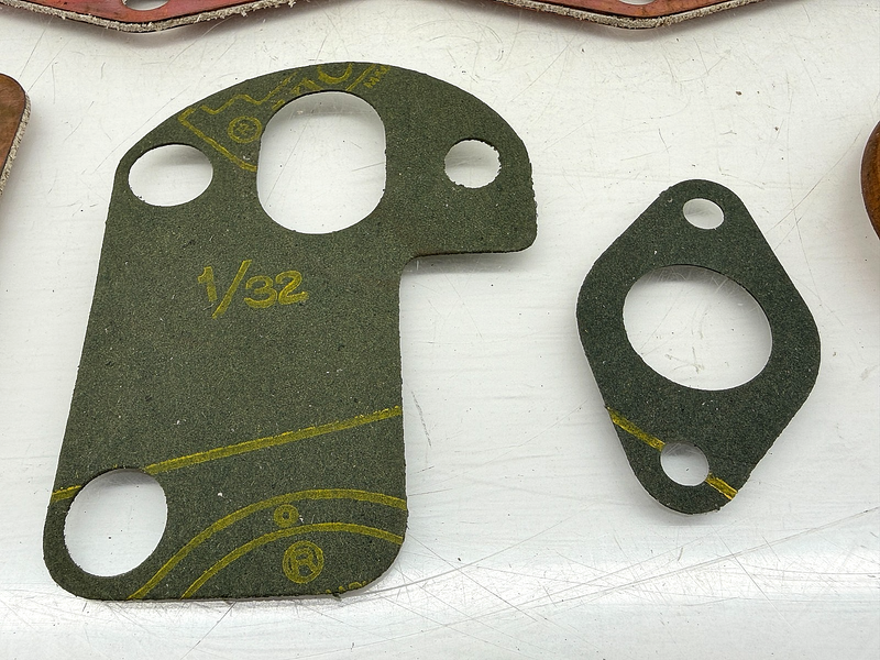 NOS 1935 - 1959 Hercules WXC WXLC Victor Head Gasket Set HS1980 9880 8926 B54-70