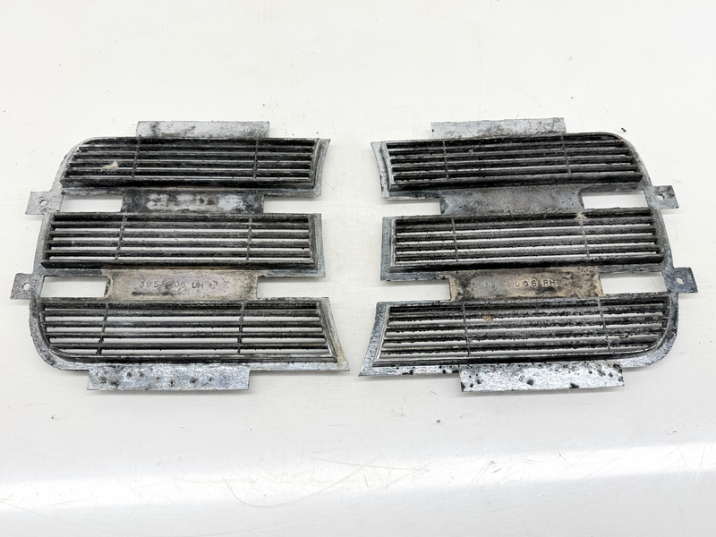 OEM 1969 Camaro RS Headlight Inner Chrome Doors 3958005 LH 3958006 RH C69-45