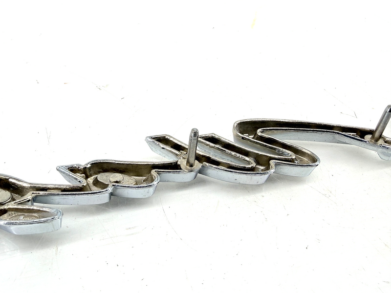 OEM 1966 1967 Ford Ranch Wagon Fender Chrome Emblem C69-25